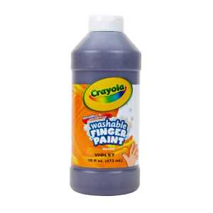 Washable Finger Paint, Violet, 16 oz