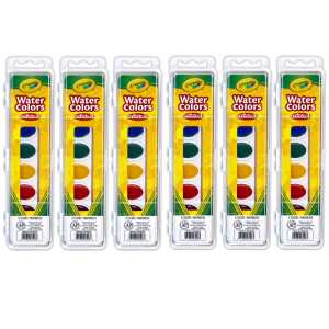 Artista II&reg; Watercolor Set, 8 Colors & Brush, Pack of 6