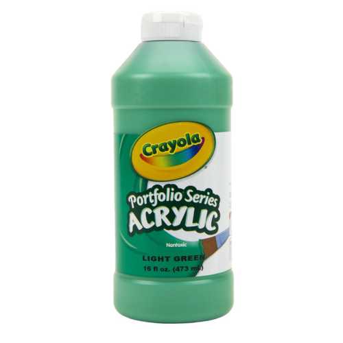 Portfolio Series Acrylic Paint, 16 oz., Light Green