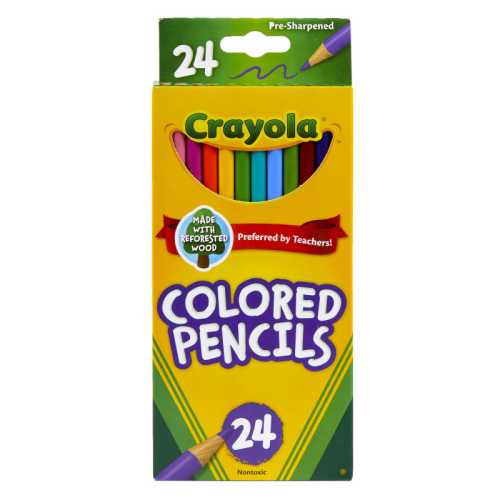 Colored Pencils, 24 Colors