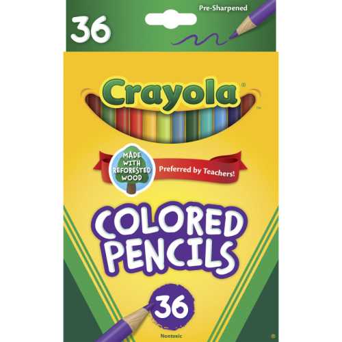 Colored Pencils, 36 Colors