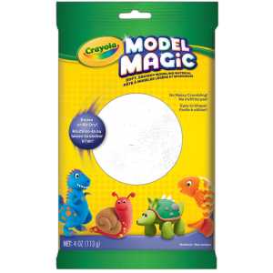 Model Magic&reg; Modeling Compound, White, 4 oz. Pouch