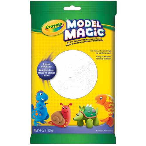 Model Magic&reg; Modeling Compound, White, 4 oz. Pouch