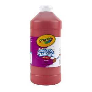 Artista II Washable Tempera Paint, 32 oz, Red