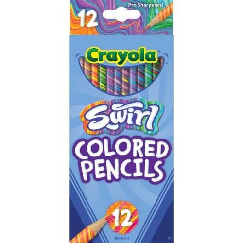 SWIRL Colored Pencils, 12 Count