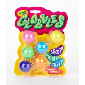 Globbles Fidget Toy, Pack of 6