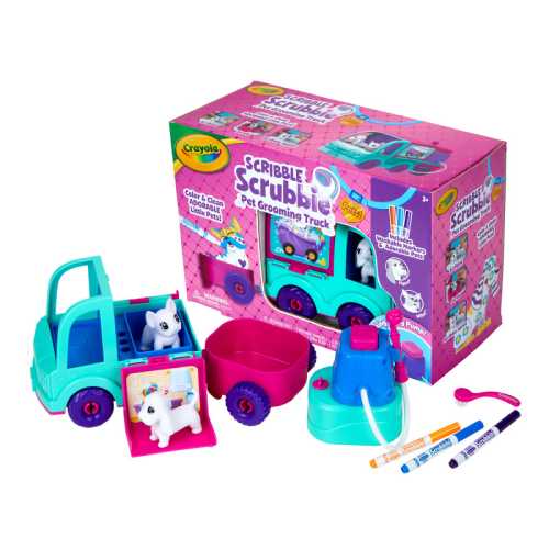 Scribble Scrubbie&reg; Pets! Pet Grooming Truck