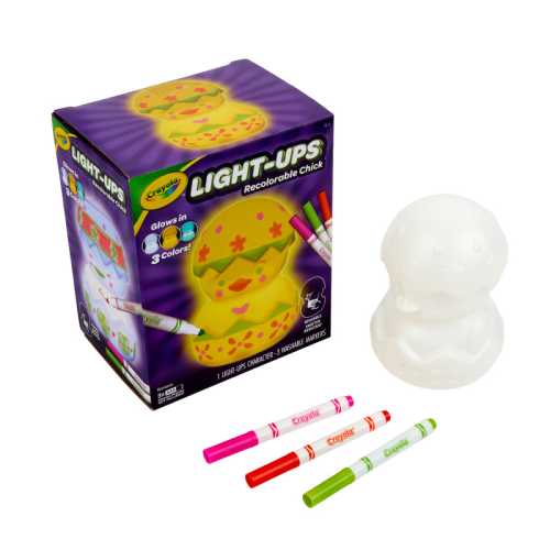 Light-Ups Recolorable Easter Chick