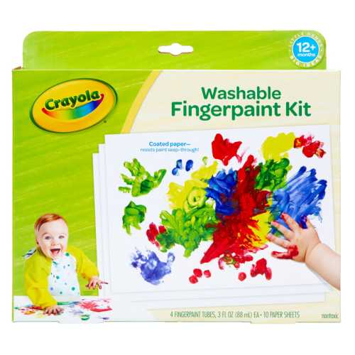 Washable Fingerpaint Kit