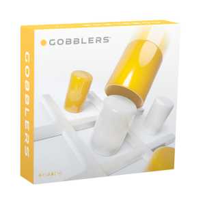 Gobblers Strategy Game with Stackable Pieces