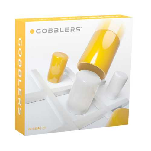 Gobblers Strategy Game with Stackable Pieces