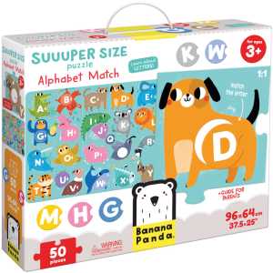 Suuuper Size Puzzle, Alphabet Match, Age 3+