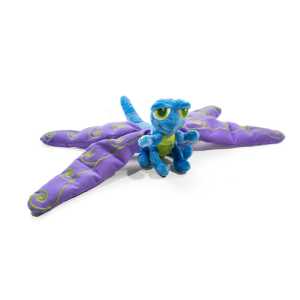 Flutter Weighted Dragonfly Sensory Plush, 3 lb, Purple