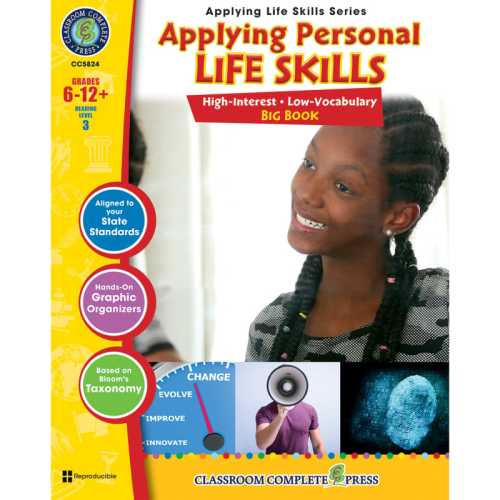 Applying Personal Life Skills Big Book, Reproducible Resource Book