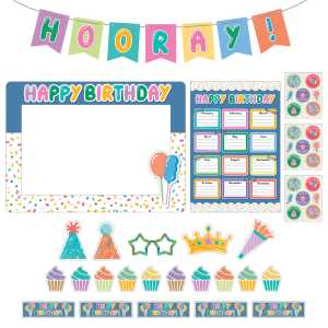 Birthday Decoration Set, 92 Pieces