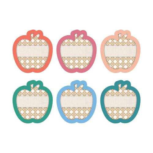 True to You Boho Apples Cut-Outs, Pack of 36