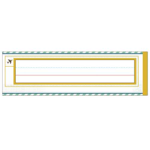 Let's Explore Nameplates, Pack of 36
