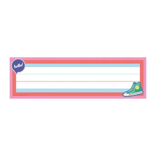 We Stick Together Name Plates, Pack of 36
