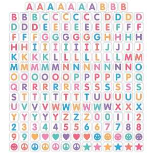 Crafty and Cool Letter Beads Bulletin Board Letters, 216 Pieces