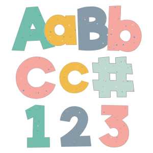 We Belong Combo Pack EZ Letters, Pack of 219