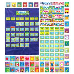 Deluxe Calendar Pocket Chart