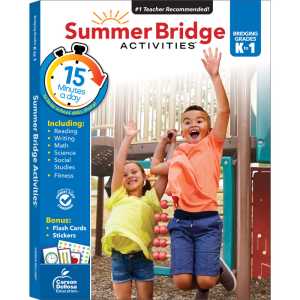 Summer Bridge Activities&reg; Workbook, Grade K-1, Paperback