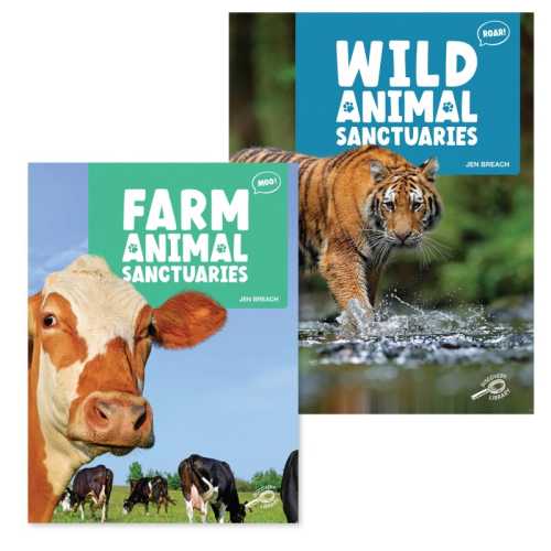 Animal Sanctuaries Paperback Book Set, 2 Books