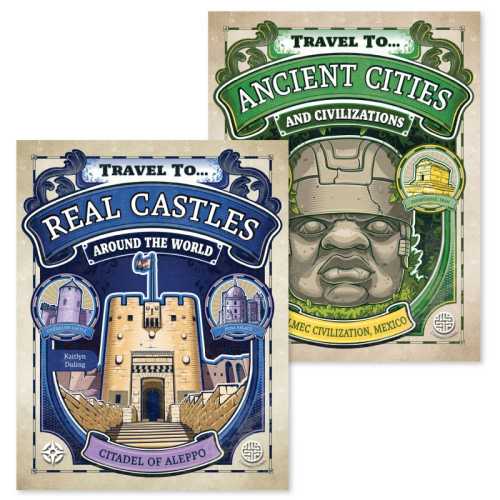 Castles & Ancient Civilizations Paperback Book Set, 2 Books