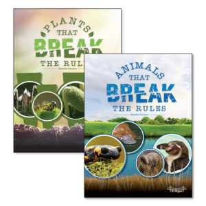 Plants & Animals Rule Breakers Science Book Set, 2 Books