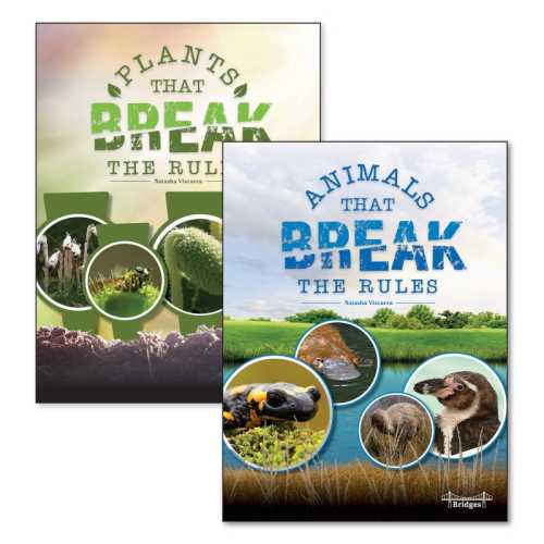 Plants & Animals Rule Breakers Science Book Set, 2 Books