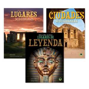 Spanish Hidden, Lost & Discovered Places Book Set, 3 Books