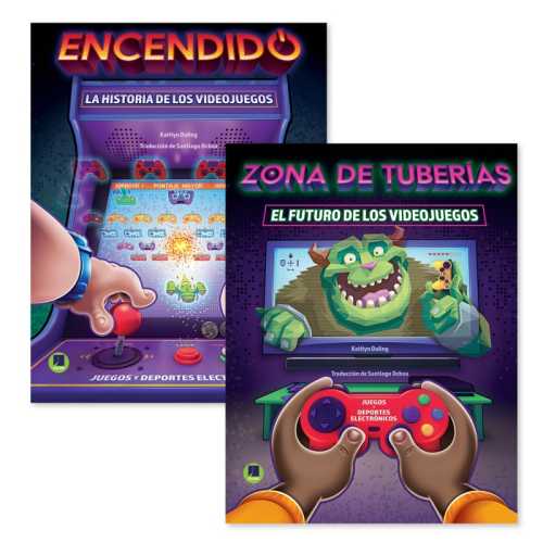 Spanish Video Games History & Future Book Set, 2 Books