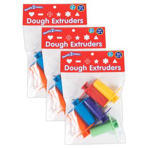 Dough Extruders, 6 Per Set, 3 Sets