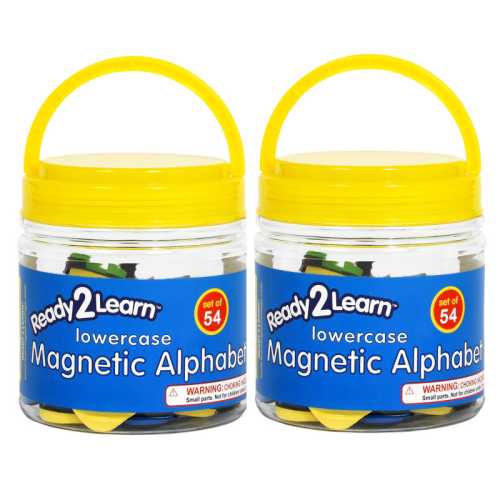 Magnetic Alphabet, Lowercase, 54 Per Set, 2 Sets