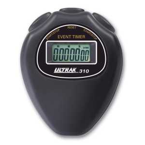 310 Silent Stopwatch, Black