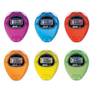 320 Rainbow Stopwatches, Set of 6