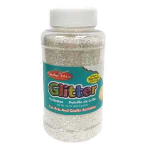 Creative Arts by Charles Leonard Glitter, 16 oz. Bottle, Iridescent