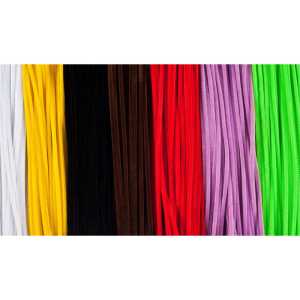 Chenille Stem Class Pack, 4 mm x 6 Inch, Assorted Colors, 1000 Per Classpack, 3 Packs