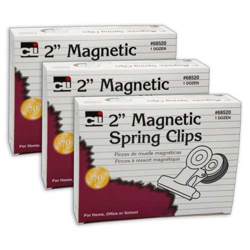 Magnetic Spring Clips, 2