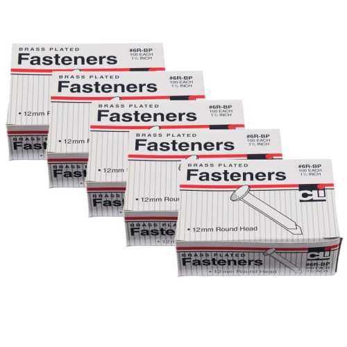 Brass Paper Fasteners 1.5