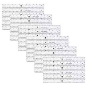 Plastic Ruler, 12-Inch, Clear, Pack of 36