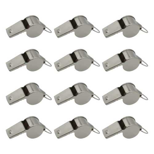 Metal Whistle, Set of 12