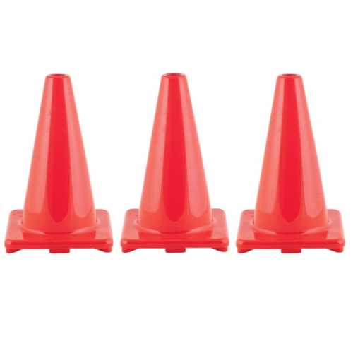 Hi-Visibility Flexible Vinyl Cone, 12