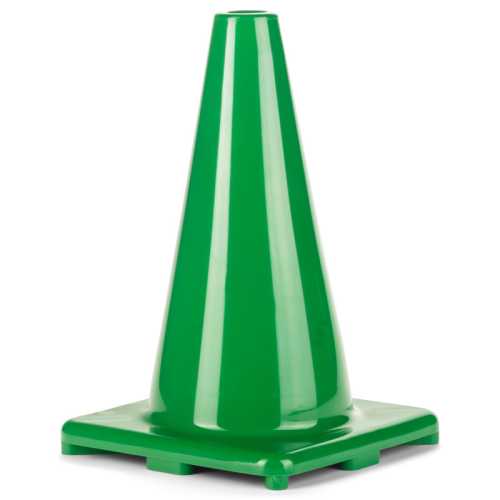 Hi-Visibility Flexible Vinyl Cone, Weighted, 12