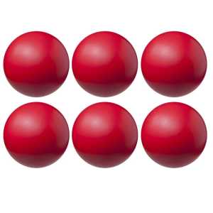 High Density Coated 4" Foam Ball, Pack of 6