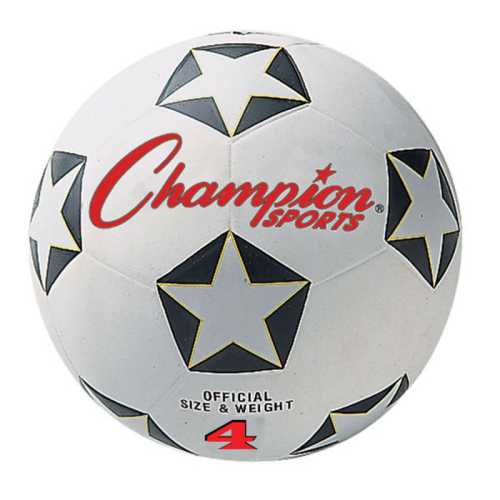 Rubber Cover Soccer Ball, Size 4