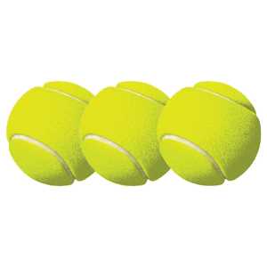 Tennis Balls, Pack of 3