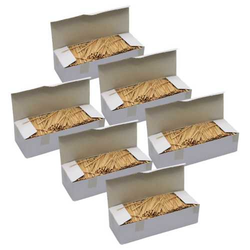 Natural Toothpicks, Flat, 2.25