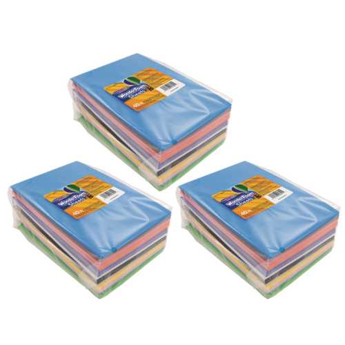 WonderFoam&reg; Sheets, Assorted Colors, 5.5