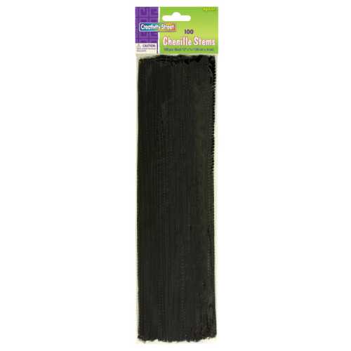 Regular Stems, Black, 12